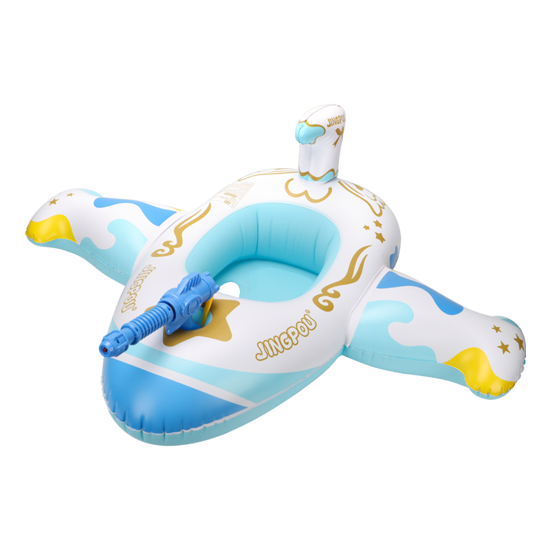 Aquatic Sports - Pelampung Anak Bentuk Pesawat Biru Swimbobo,