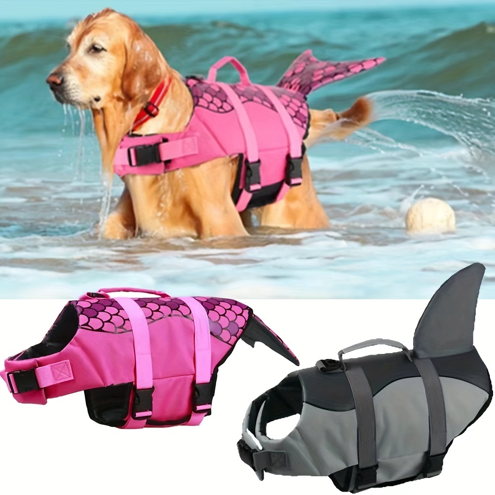 Life Jacket Buoyancy - Rompi Pelampung Anjing Model Hiu/Putri Duyung