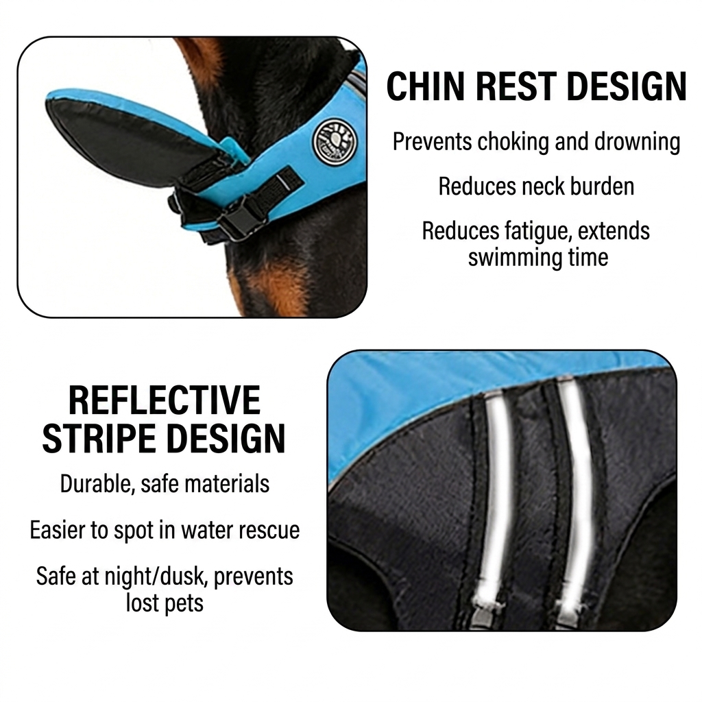 Rompi Pelampung Anjing Daya Ap - Life Jacket Buoyancy ulasan dan harga