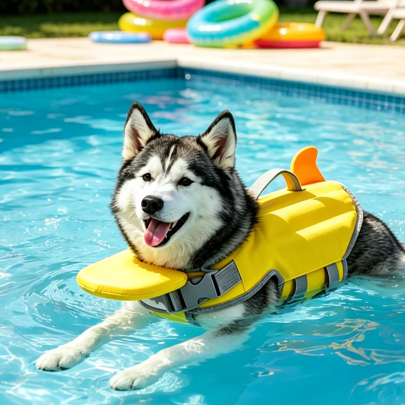 Rompi Pelampung Anjing Daya Ap - Life Jacket Buoyancy ulasan dan harga