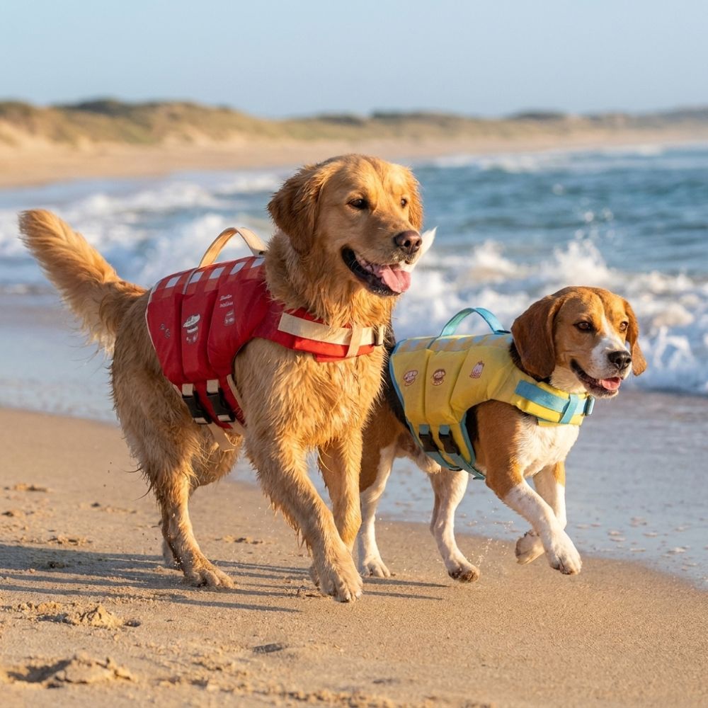 Jaket Pelampung Anjing Tahan A - Life Jacket Buoyancy ulasan dan harga